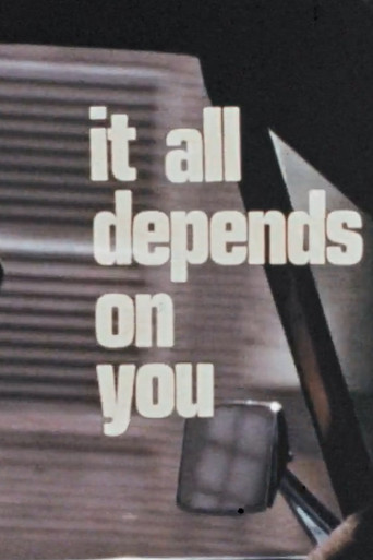 It All Depends On You movie poster