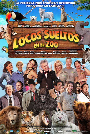 Locos sueltos en el zoo movie poster