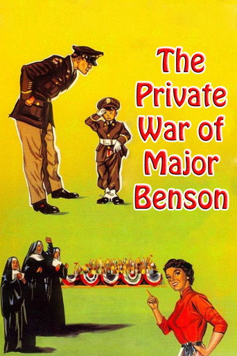 The Private War of Major Benson movie poster