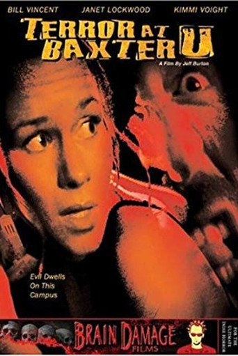 Terror at Baxter U movie poster