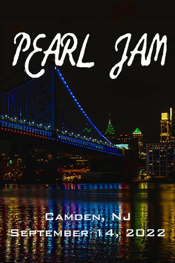 Pearl Jam: Camden, NJ 2022 movie poster
