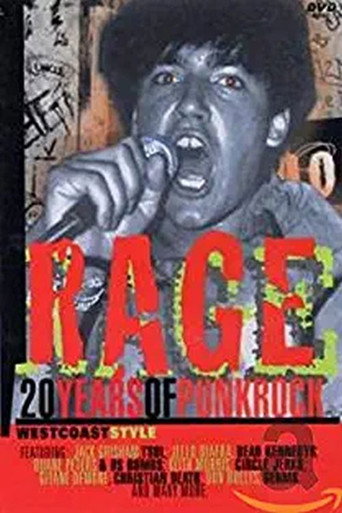 Rage: 20 Years of Punk Rock West Coast Style movie poster