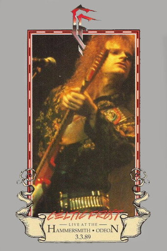Celtic Frost: Live at the Hammersmith Odeon 3.3.89 movie poster