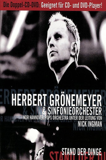 Herbert Grönemeyer - Stand der Dinge movie poster