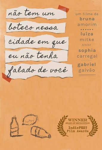 Não tem um Boteco nessa cidade em que eu não tenha falado de você movie poster