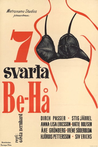 Sju svarta "Be-Hå" movie poster