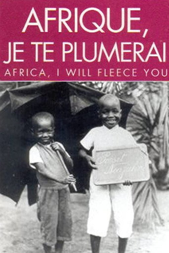 Africa, I Will Fleece You movie poster