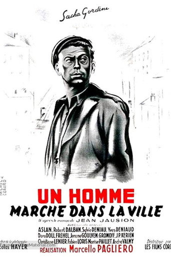 A Man Walks in the City movie poster
