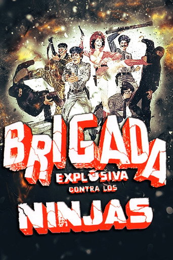Explosive Brigade Against the Ninjas movie poster