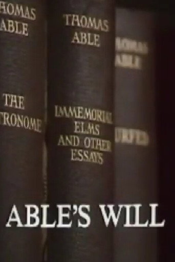 Able's Will movie poster