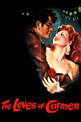 The Loves of Carmen movie poster