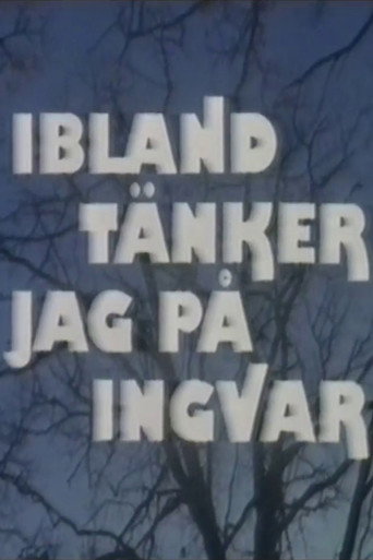 Ibland tänker jag på Ingvar movie poster