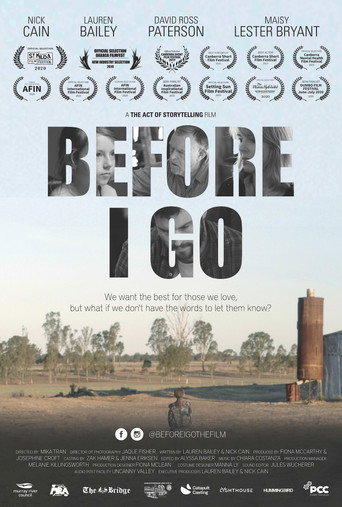 Before I Go movie poster