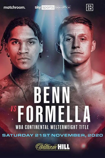 Conor Benn vs. Sebastian Formella movie poster