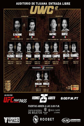 UWC 47: El Hazoume vs. Ramos movie poster
