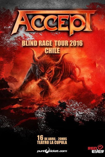 Accept : Live in Chile movie poster