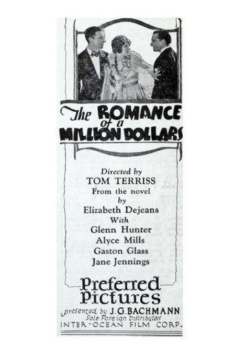 The Romance of a Million Dollars movie poster