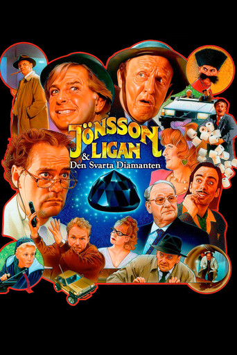 Jönssonligan & den svarta diamanten movie poster