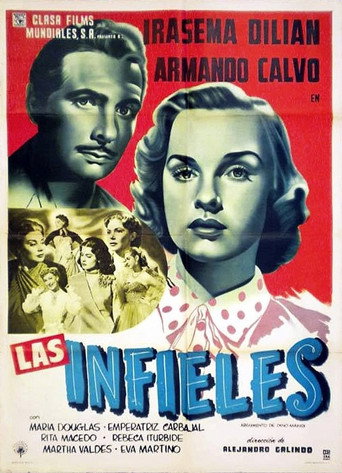 Las infieles movie poster