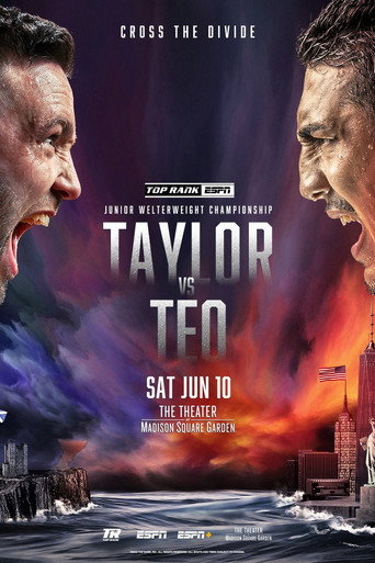 Josh Taylor vs. Teofimo Lopez movie poster