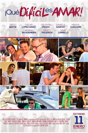 ¡Qué difícil es amar! movie poster