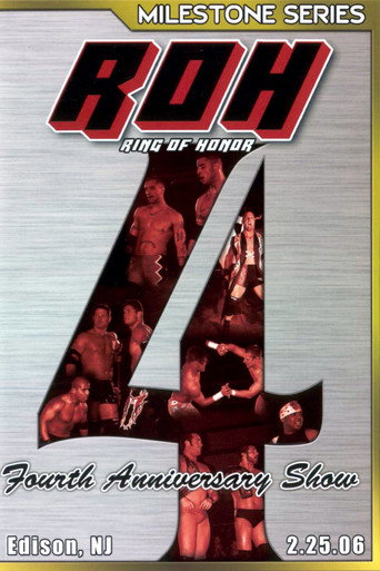 ROH: Fourth Anniversary Show movie poster