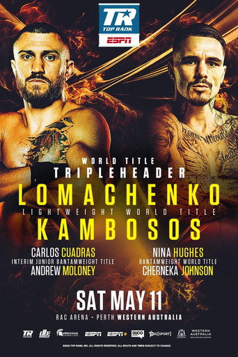 Vasyl Lomachenko vs. George Kambosos Jr. movie poster