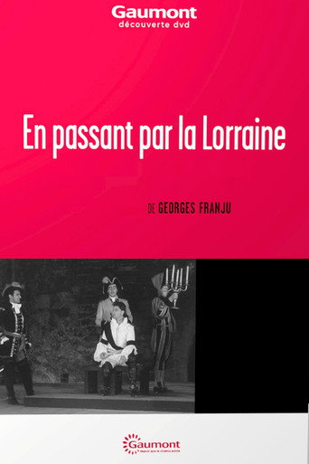 Passing through Lorraine movie poster