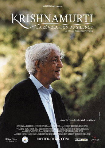 Krishnamurti, la révolution du silence movie poster