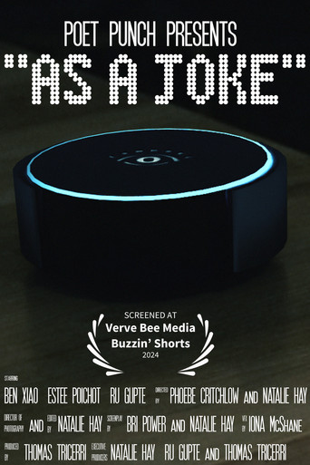 As A Joke movie poster