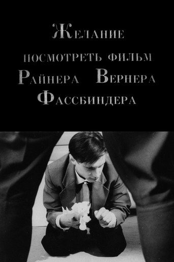 The Desire to See a Film of Rainer Werner Fassbinder movie poster