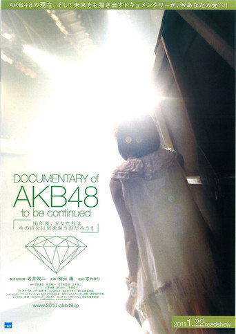 Documentary of AKB48 To Be Continued movie poster