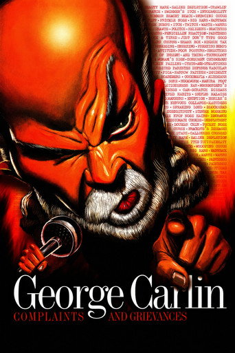 George Carlin: Complaints & Grievances movie poster