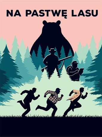 Na pastwę lasu movie poster
