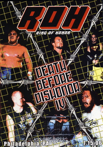 ROH: Death Before Dishonor IV movie poster