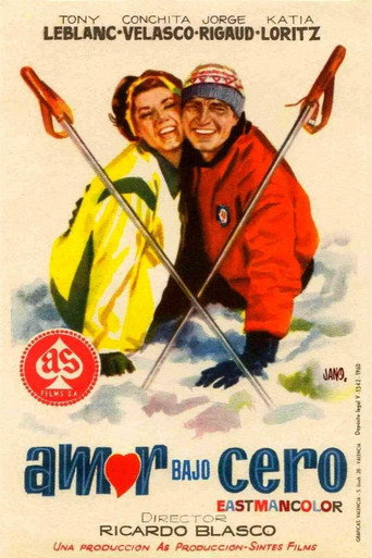 Amor bajo cero movie poster