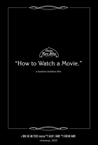 How to Watch a Movie movie poster
