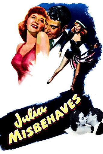 Julia Misbehaves movie poster