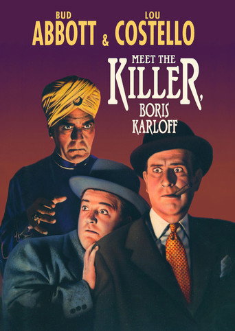Bud Abbott and Lou Costello Meet the Killer, Boris Karloff movie poster