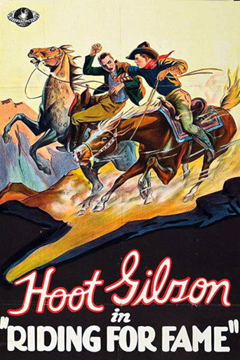 Riding for Fame movie poster
