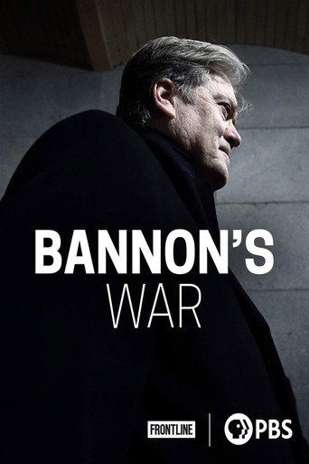 Bannon's War movie poster