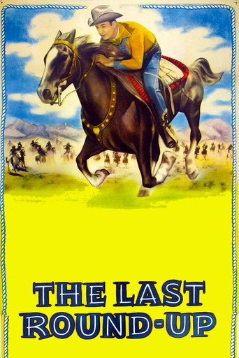 The Last Round-up movie poster