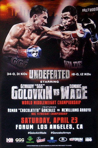 Gennady Golovkin vs. Dominic Wade movie poster