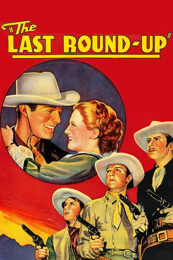The Last Round-up movie poster