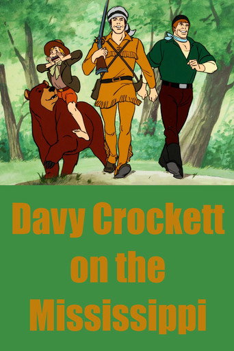 Davy Crockett on the Mississippi movie poster