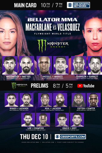 Bellator 254: Macfarlane vs. Velasquez movie poster