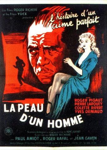 La Peau d’un homme movie poster