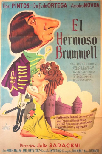 El hermoso Brummel movie poster