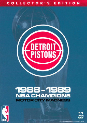 Detroit Pistons: 1988-1989 NBA Champions - Motor City Madness movie poster
