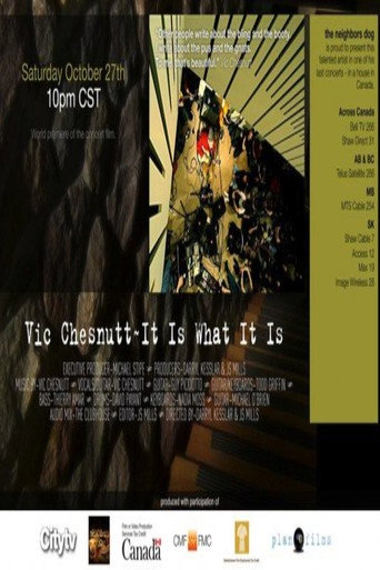 Vic Chesnutt - IT IS WHAT IT IS movie poster